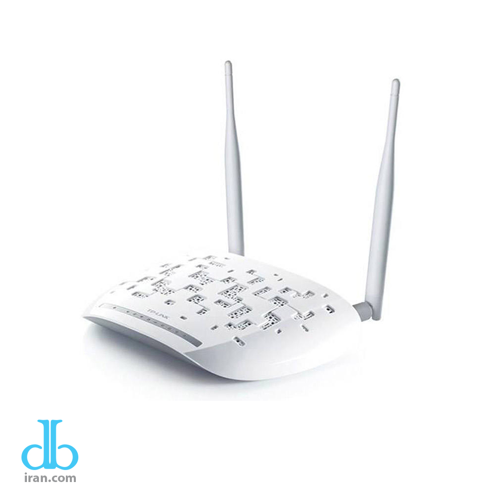 مودم روتر ADSL2 Plus بی‌سیم N300 تی پی لینک مدل TD W8961N V1