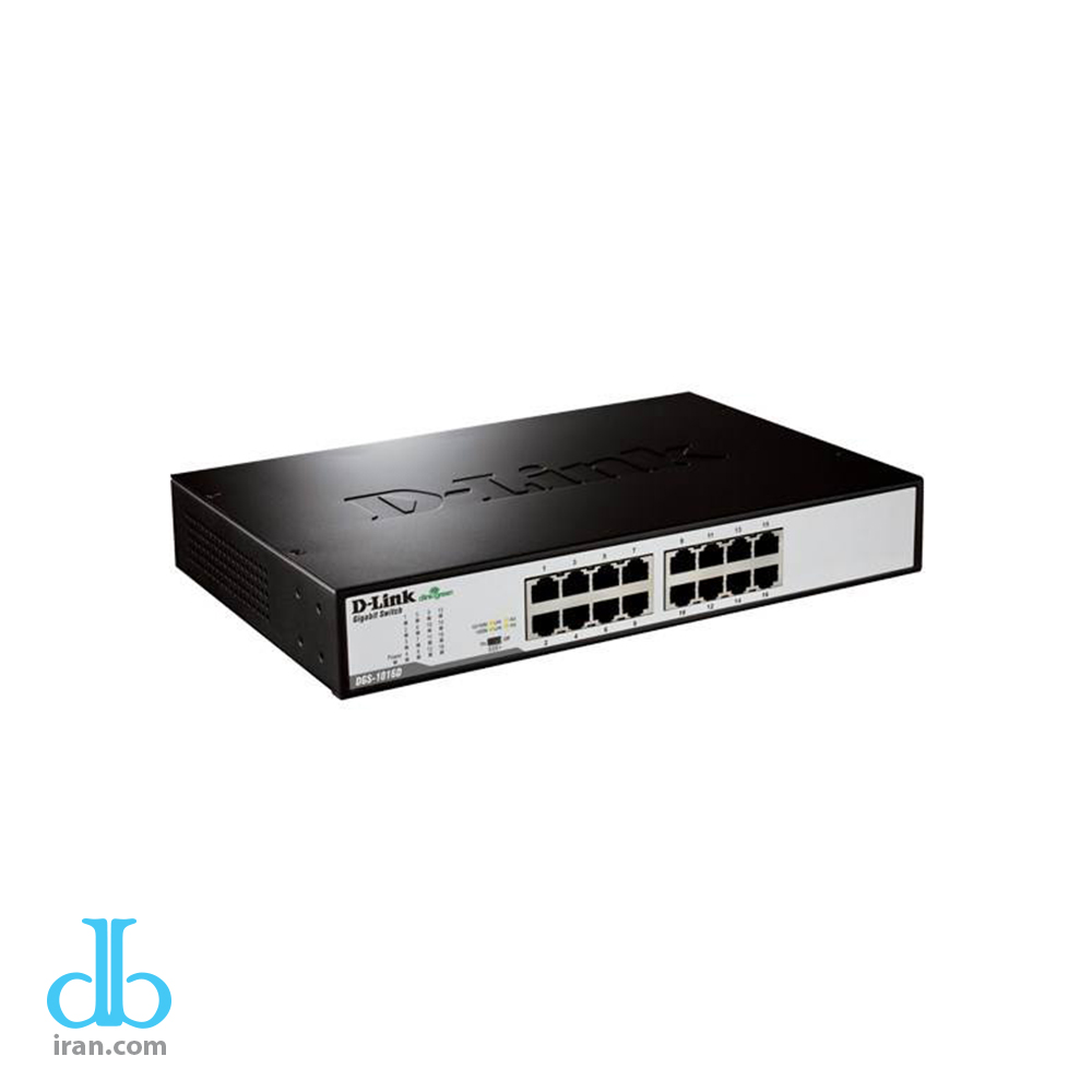 سوییچ 16 پورت غیر مدیریتی و مگابیتی دی لینک مدل DES1016A