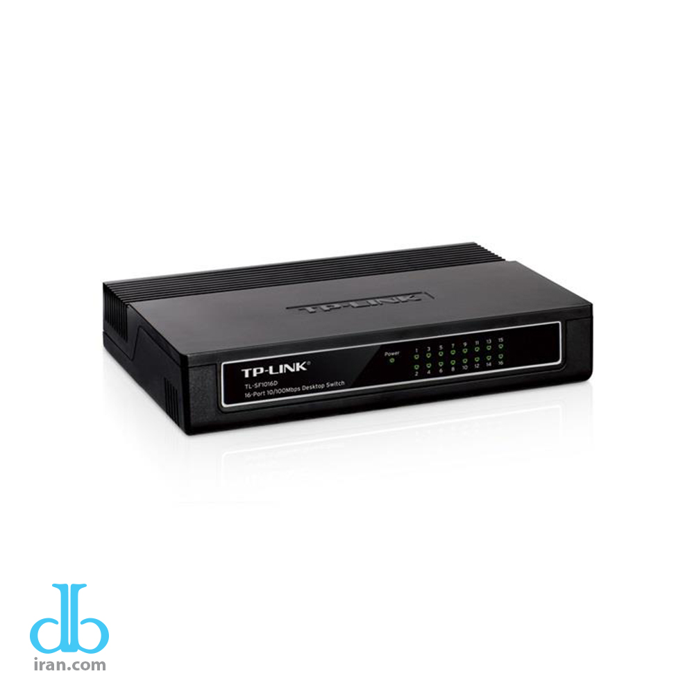 سوییچ 16 پورت مگابیتی و دسکتاپ تی پی لینک مدل TLSF1016D