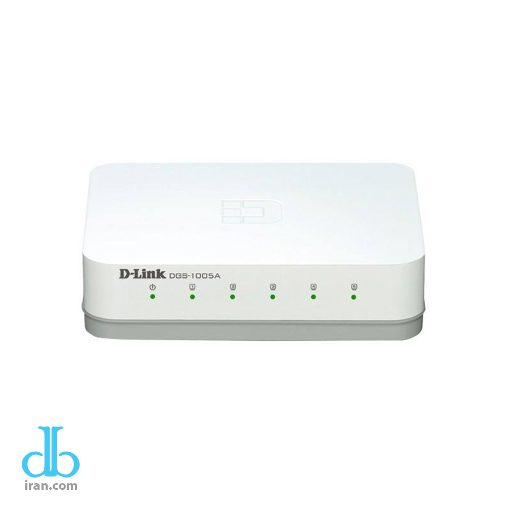 سوییچ دسکتاپ 5 پورت گیگابیتی دی لینک مدل DGS1005A