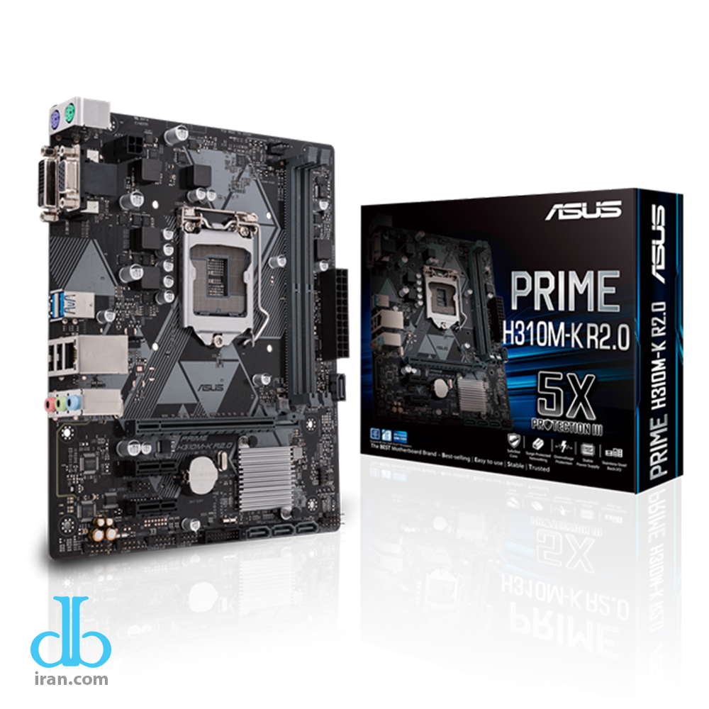 مادربرد ایسوس مدل PRIME H310M-K R2.0