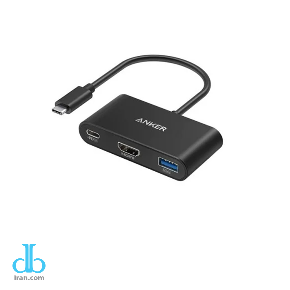 هاب مولتی پورت مبدل 3 پورت TypeC انکر A8339HA1 PowerExpand