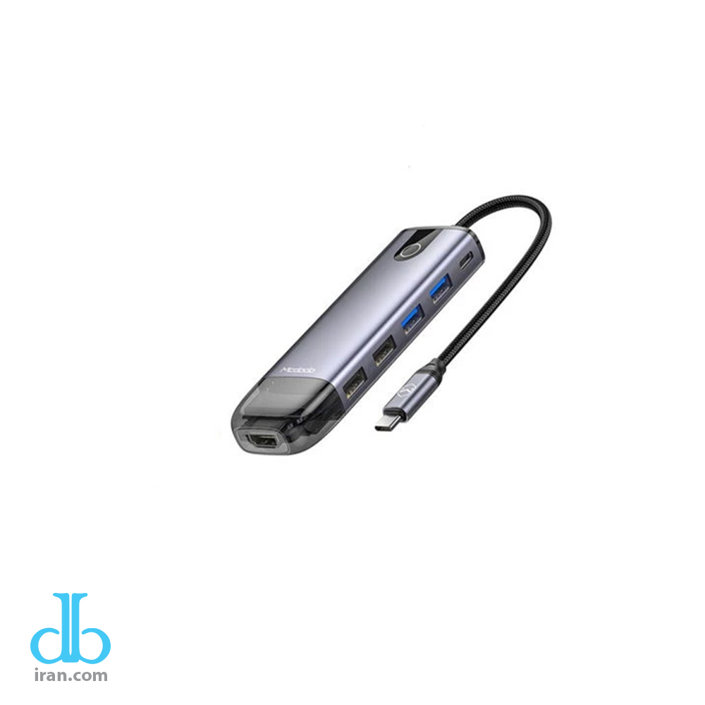 مولتی هاب 10 پورت USB C مک دودو مدل HU7420
