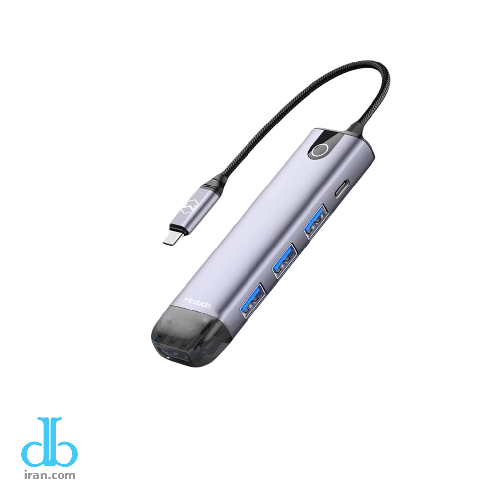 مولتی هاب 5 پورت USB C مک دودو مدل HU7750