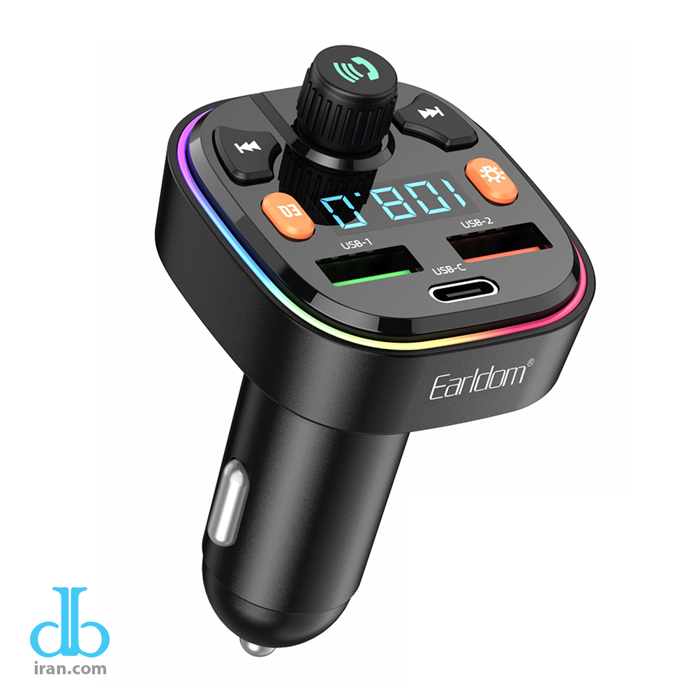 شارژر فندکی و FM Player بلوتوثی Earldom ET-M70