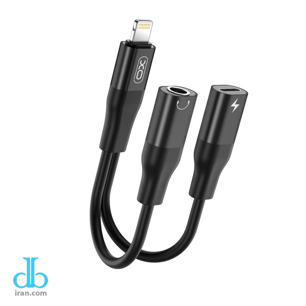 کابل تبدیل Lightning به aux و Type C ایکس او مدل NB181B