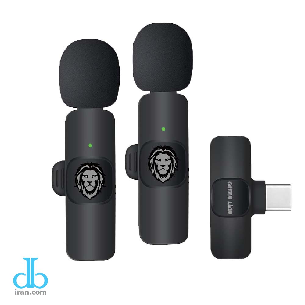 میکروفون یقه ای گرین لاین مدل 3in1 (دو میکروفن)