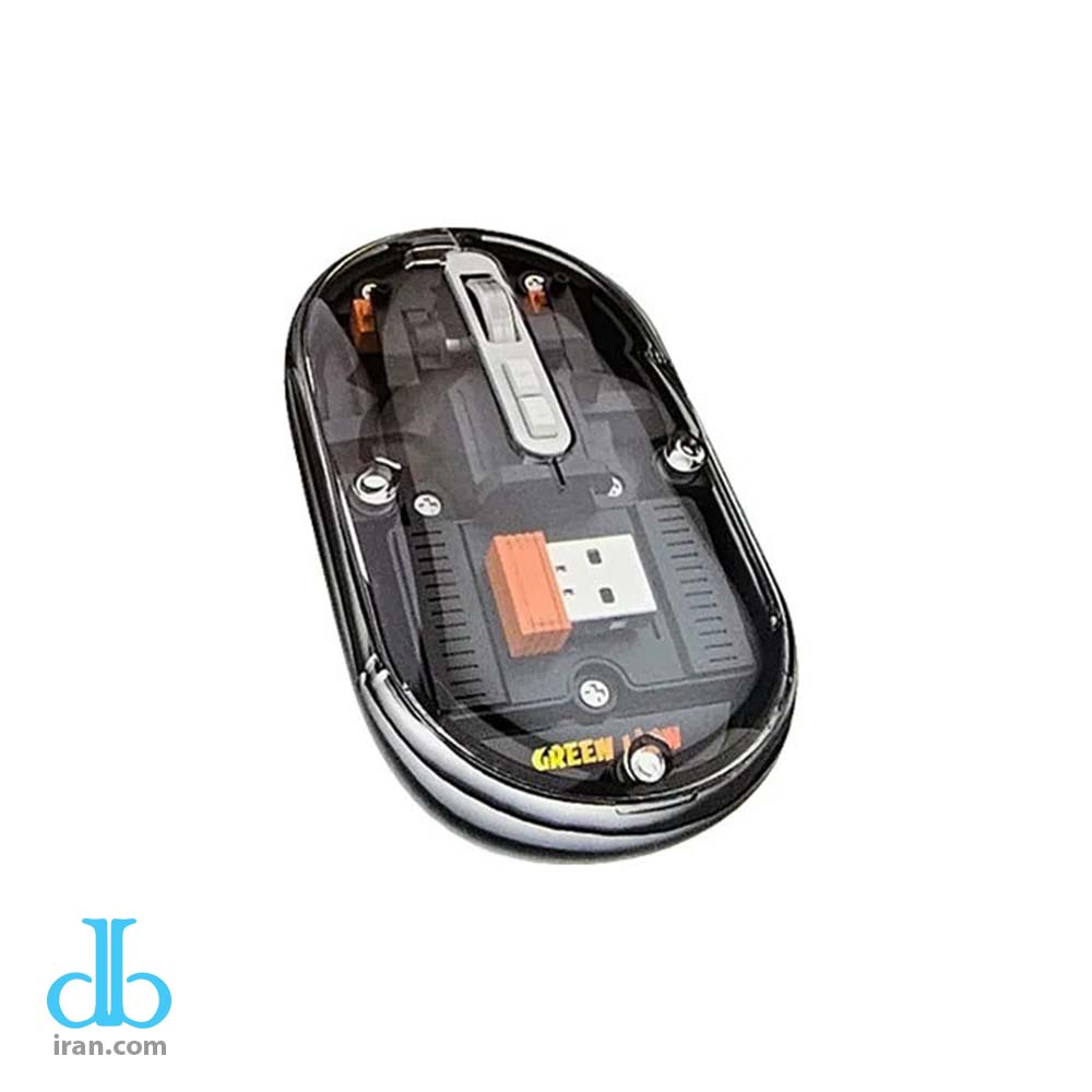 ماوس بی سیم گرین لاین مدل Transparent Mouse lite