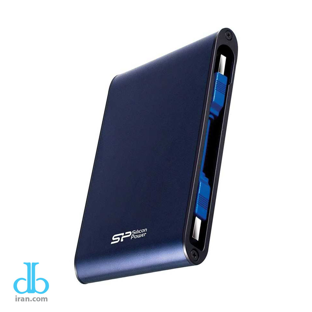 هارد اکسترنال Silicon Power مدل Armor A80 ظرفیت 2 ترابایت رنگ آبی
