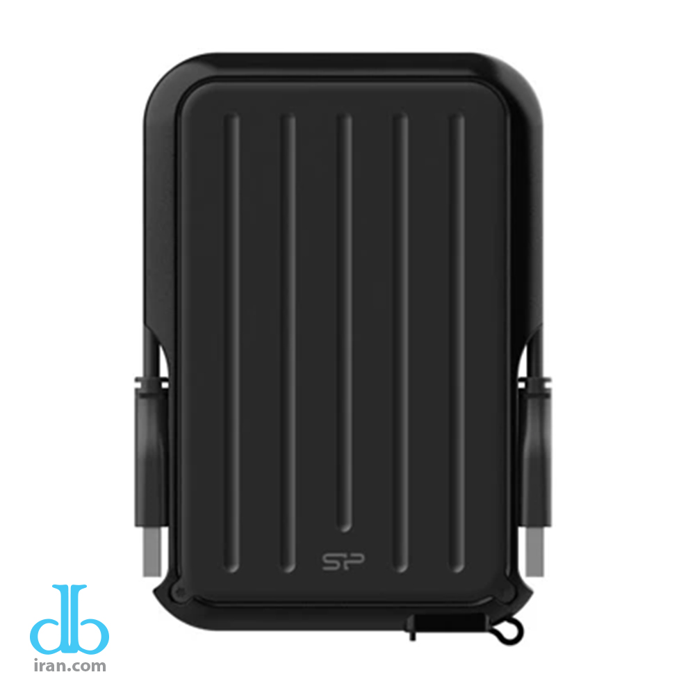 هارد اکسترنال سیلیکون پاور مدل Armor A66 ظرفیت 1 ترابایت رنگ مشکی