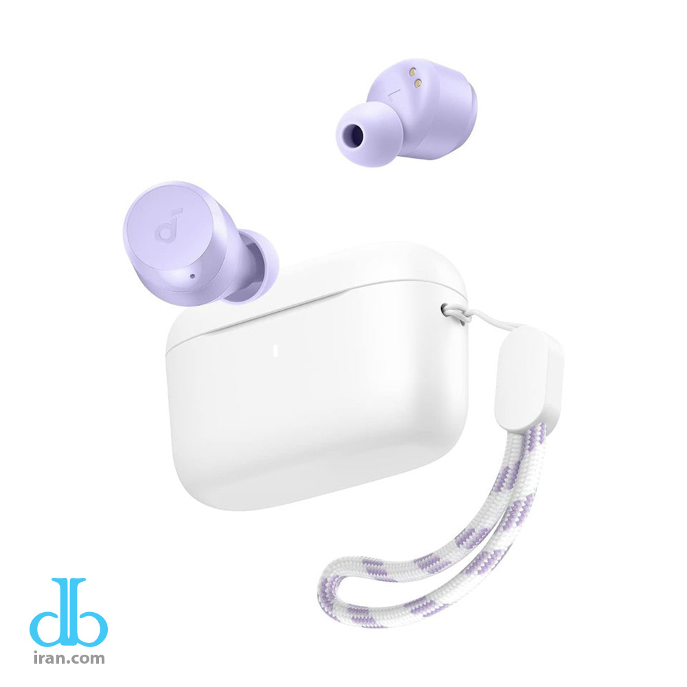 هدفون بلوتوثی انکر مدل Soundcore A20i رنگ بنفش