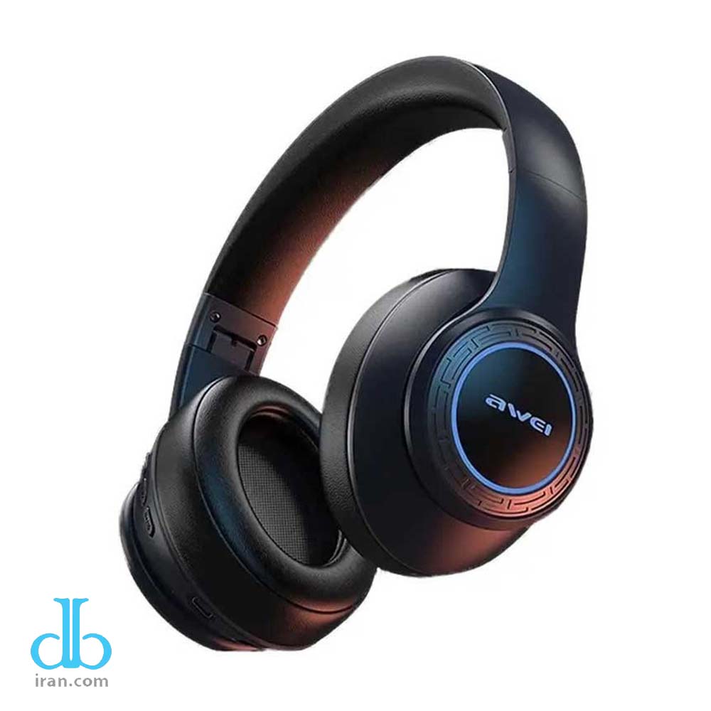هدفون بلوتوثی رم خور Awei A300BL رنگ مشکی