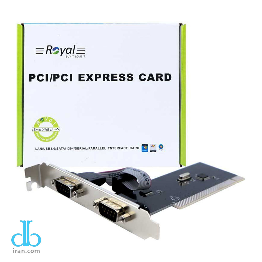 کارت اینترنال Royal RP-232 PCI SERIAL