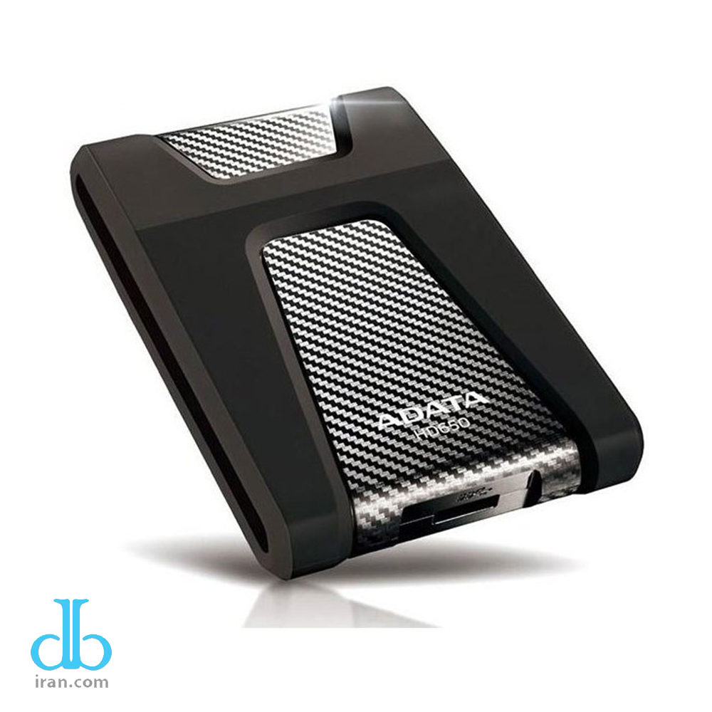 هارددیسک اکسترنال ای دیتا مدل HD650 ظرفیت 2 ترابایت رنگ مشکی