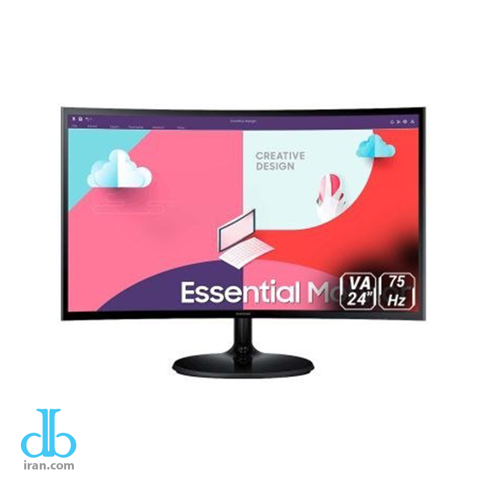 مانیتور خمیده سامسونگ مدل S3 S36C S24C360EAM سایز 24 اینچ