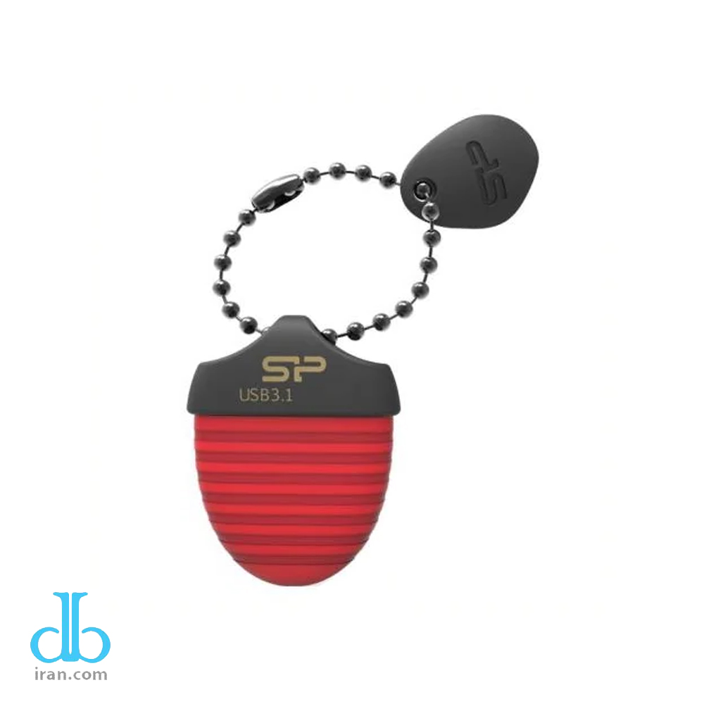 فلش مموری سیلیکون پاور Jewel J30 ظرفیت 64 گیگابایت رنگ قرمز