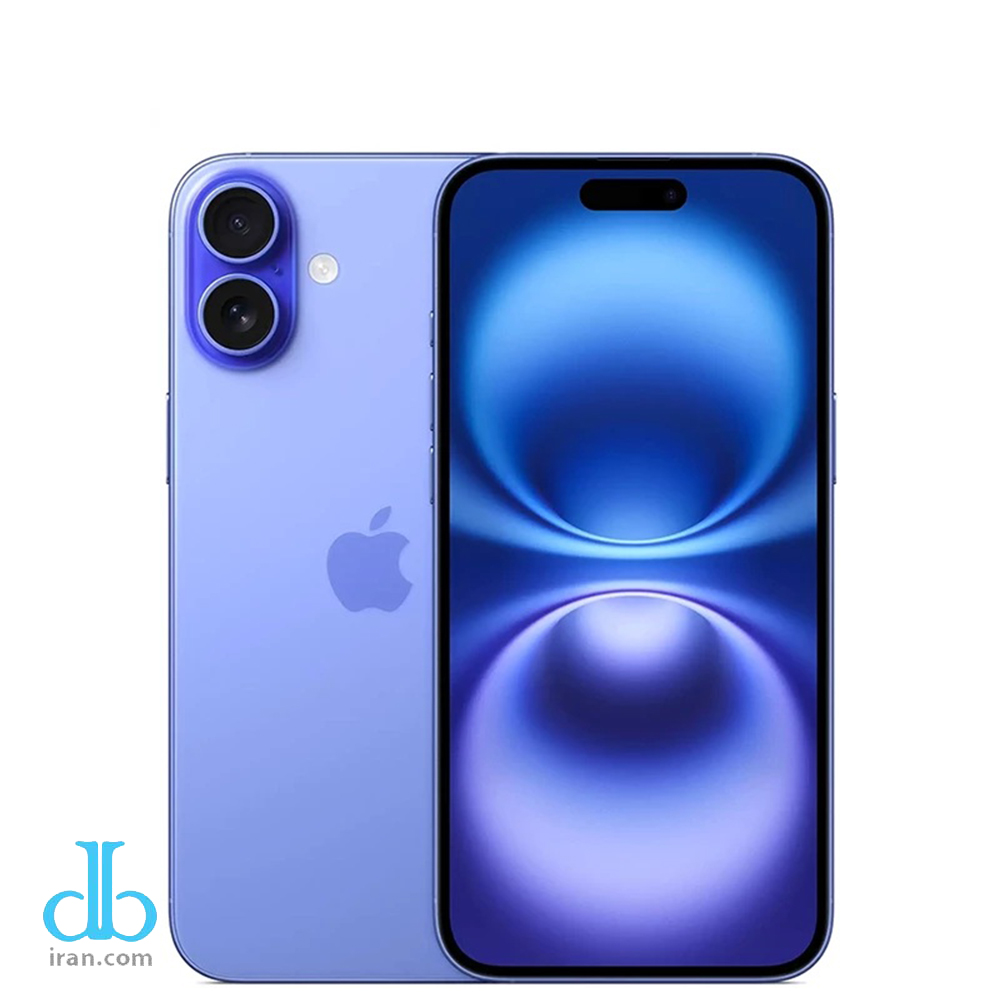 موبایل اپل iPhone 16 رنگ آبی حافظه 128 گیگ نات اکتیو CHA