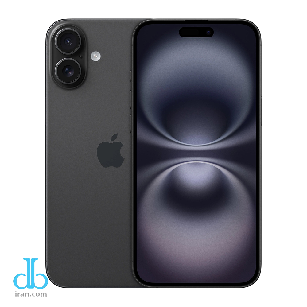موبایل اپل iPhone 16 رنگ مشکی (BLACK) حافظه 128 گیگ نات اکتیو CH A