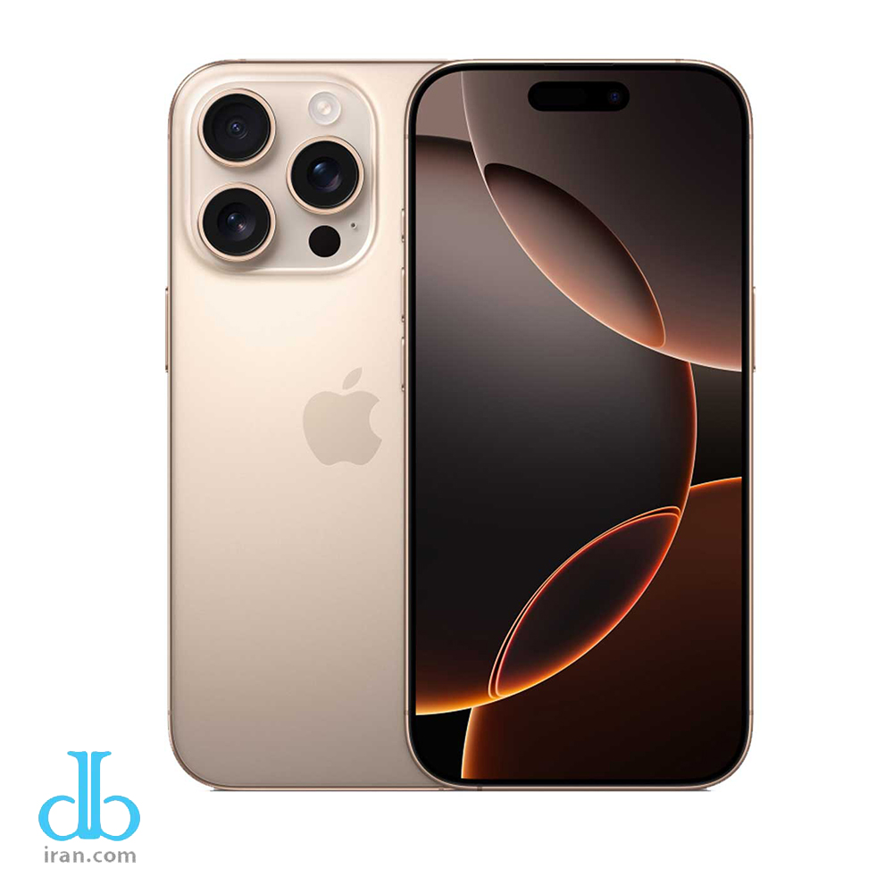 گوشی اپل دو سیم iPhone 16 Pro ZA (Not Active)Color Desert Titanium حافظه 256 گیگابایت