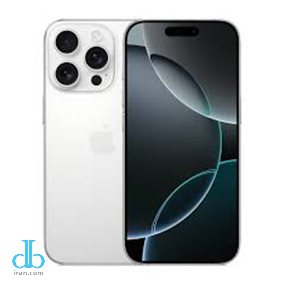 گوشی اپل دو سیم iPhone 16 Pro ZA (Not Active)Color White Titanium حافظه256 گیگابایت