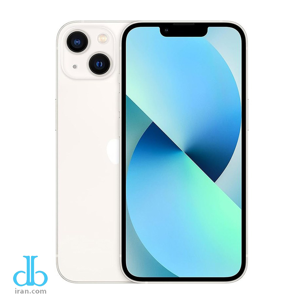  موبایل اپل iPhone 13 رنگ سفید (WHITE) حافظه 128 گیگ نات اکتیو CH A
