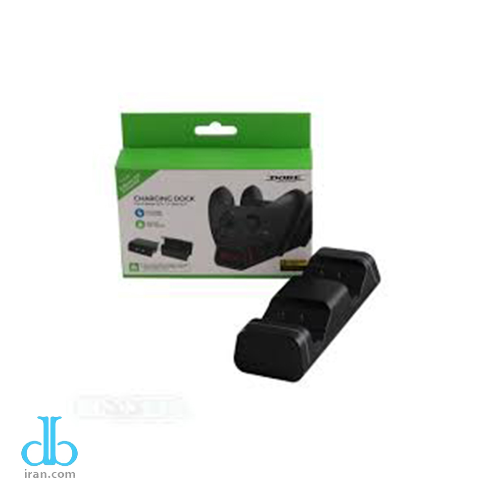 پایه شارژر مشکی دوتایی چراغ دار دوبی ایکس باکس سری مدل T YX 19006X