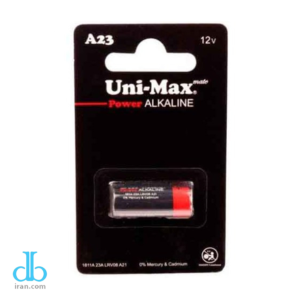 باطری A۲۳ Uni-Max آلکالاین مدل BP1