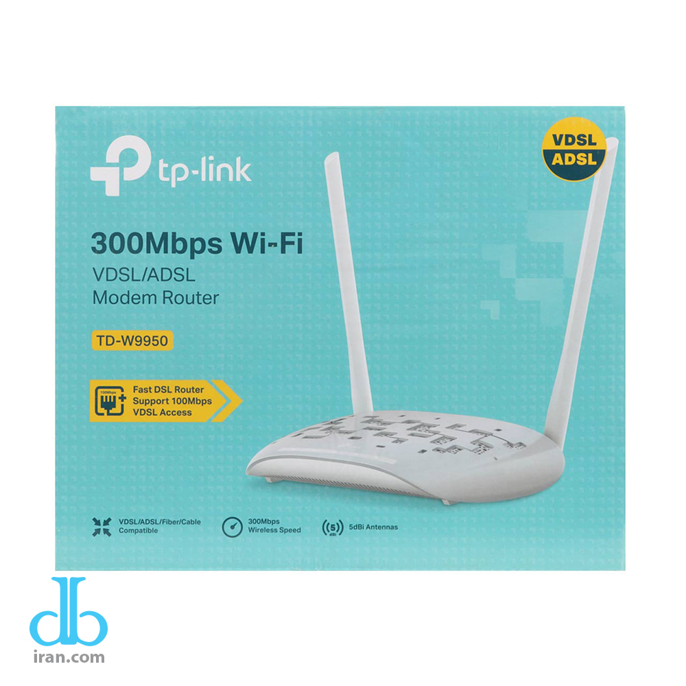 مودم روتر VDSL ADSL تی پی لینک مدل TD W9950