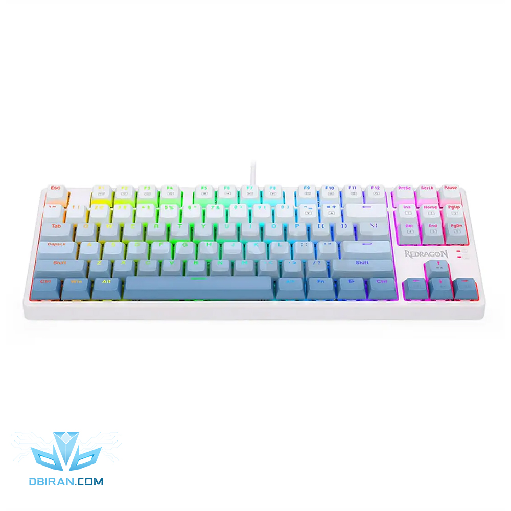 کیبورد مکانیکال گیمینگ ردراگون CASS K645 WGB RGB