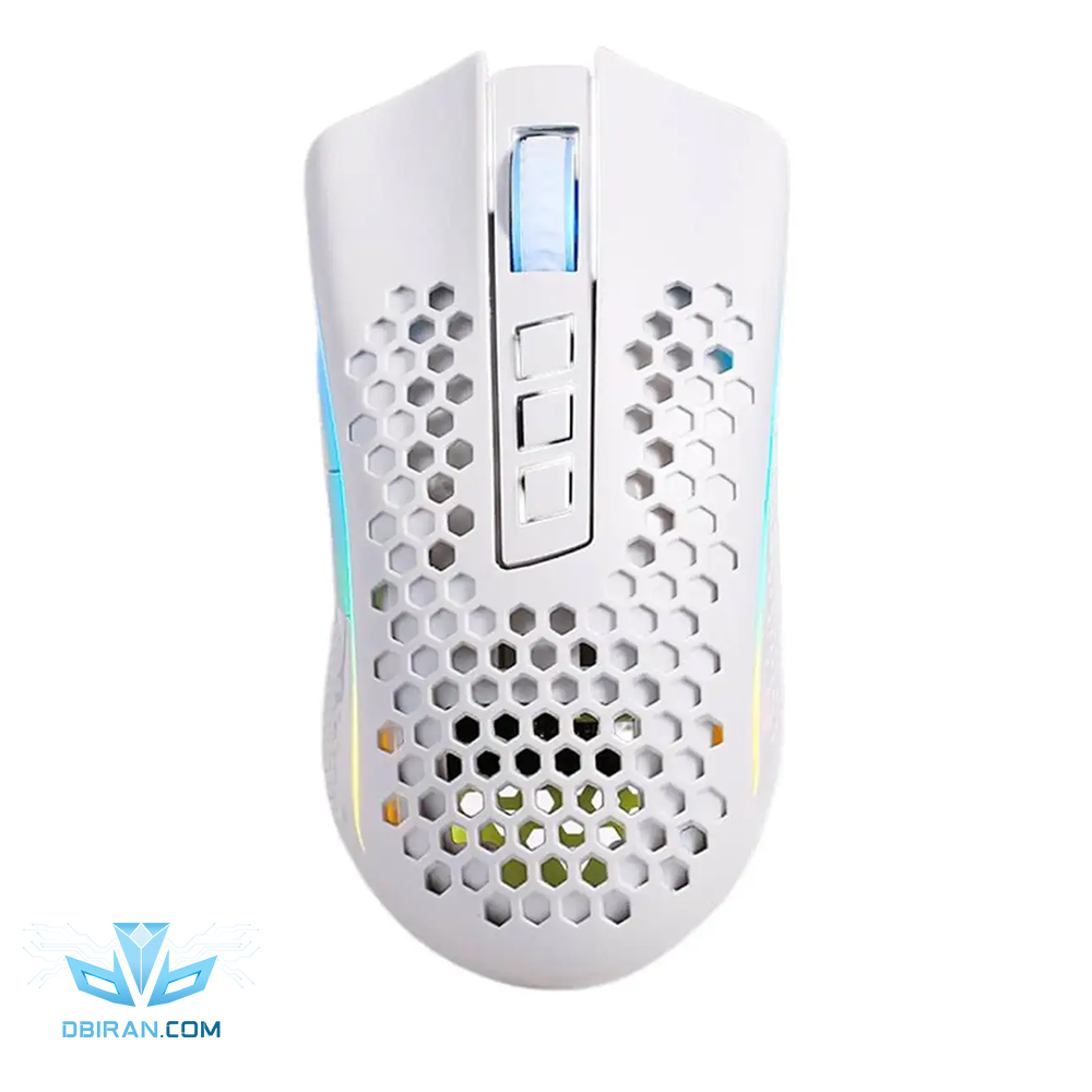 ماوس بی سیم گیمینگ ردراگون Storm Pro M808 KS White