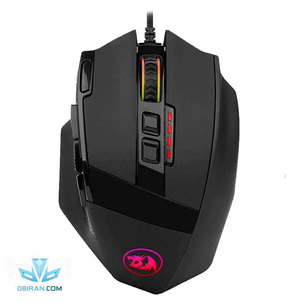 ماوس گیمینگ ردراگون M801 RGB Sniper رنگ مشکی