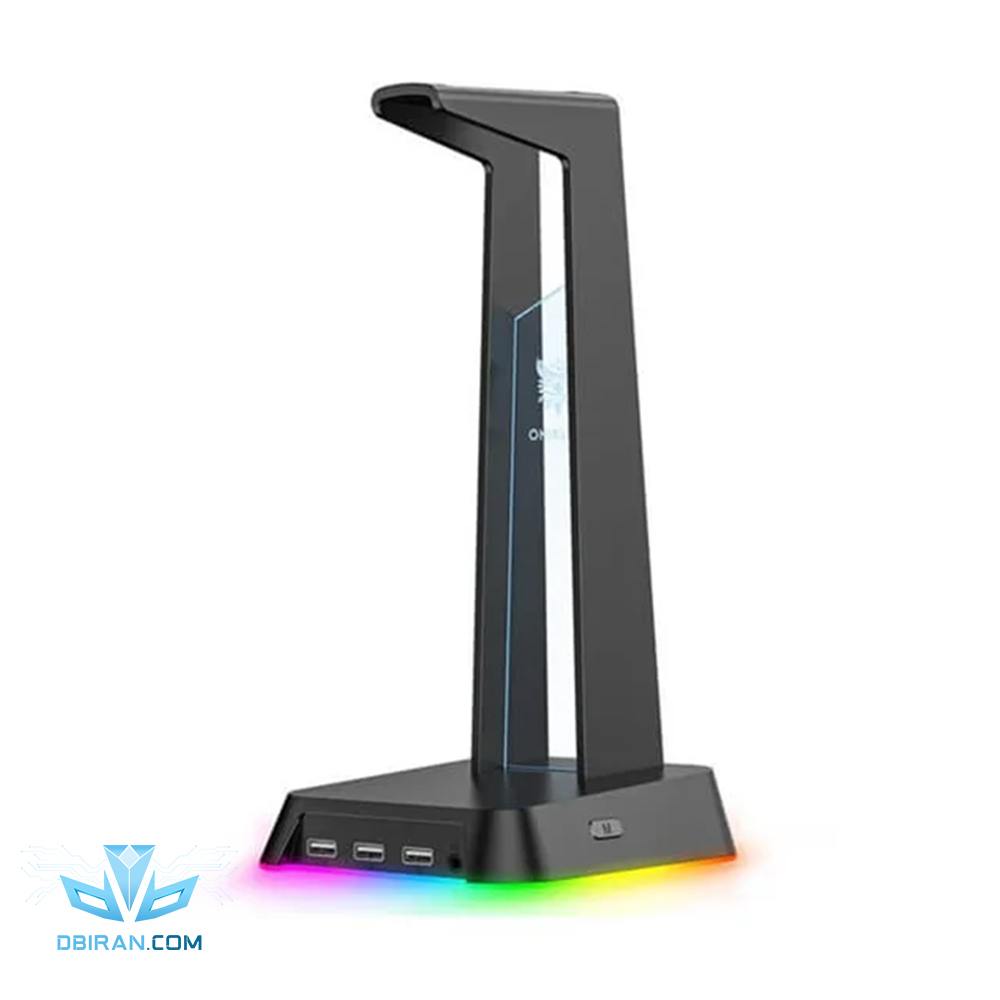 پایه نگهدارنده هدست اونیکوما مدل ST2 RGB رنگ مشکی