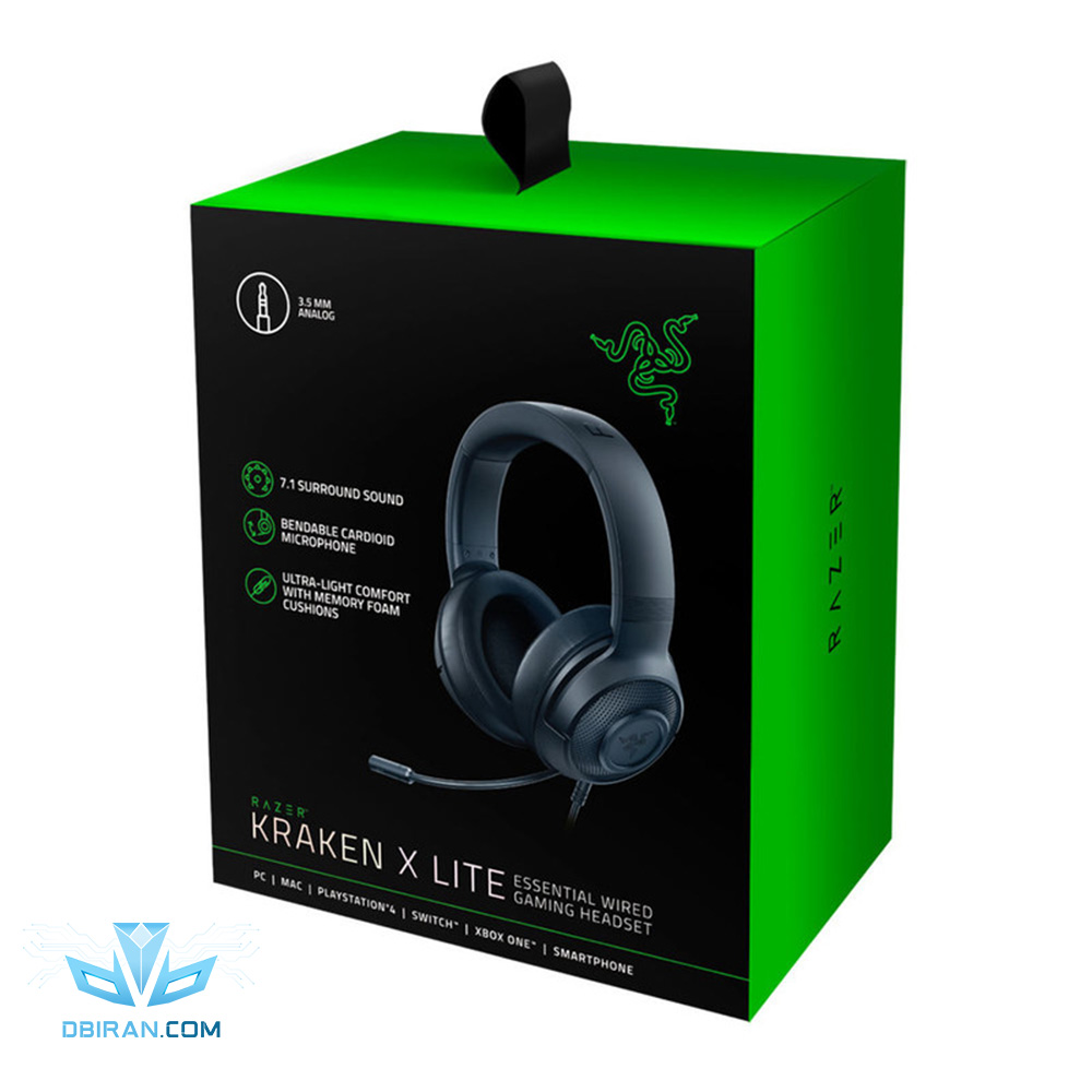 هدفون ریزر مدل Kraken X Lite