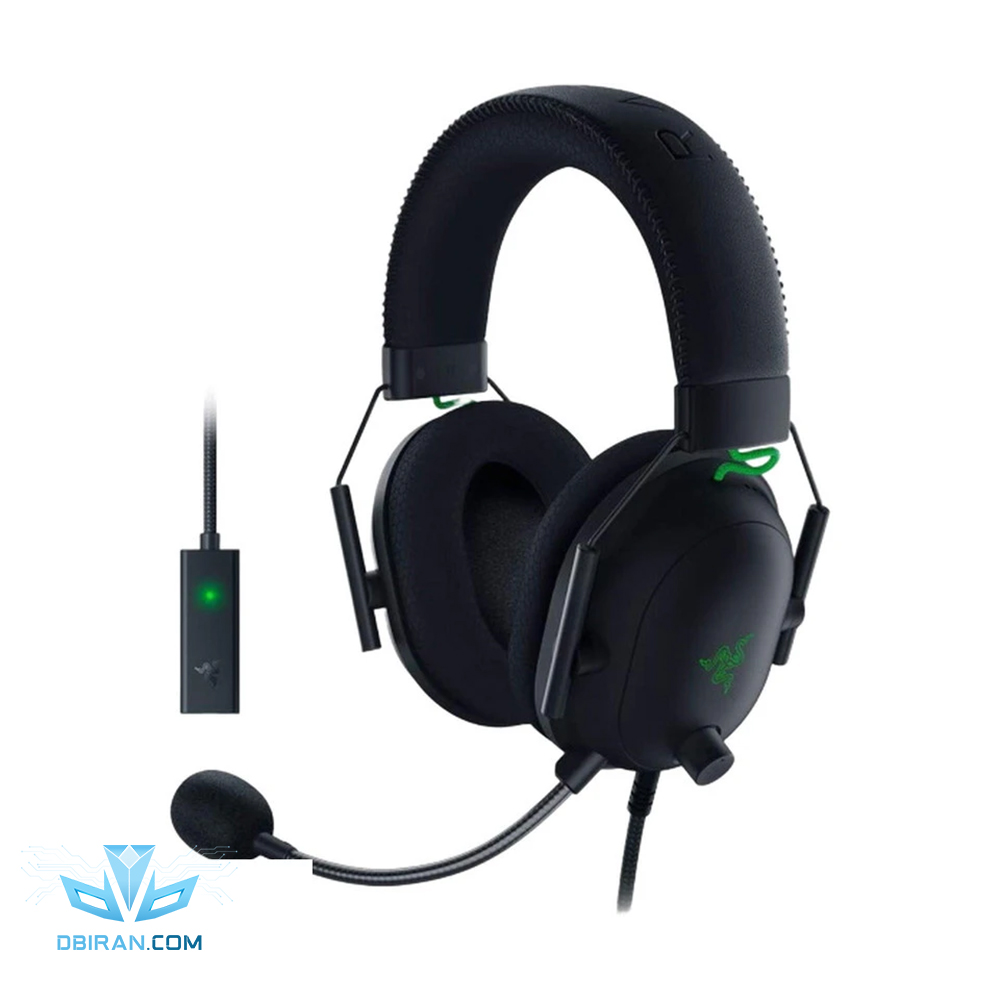هدست ریزر مدل Black Shark V2 USB Sound Card