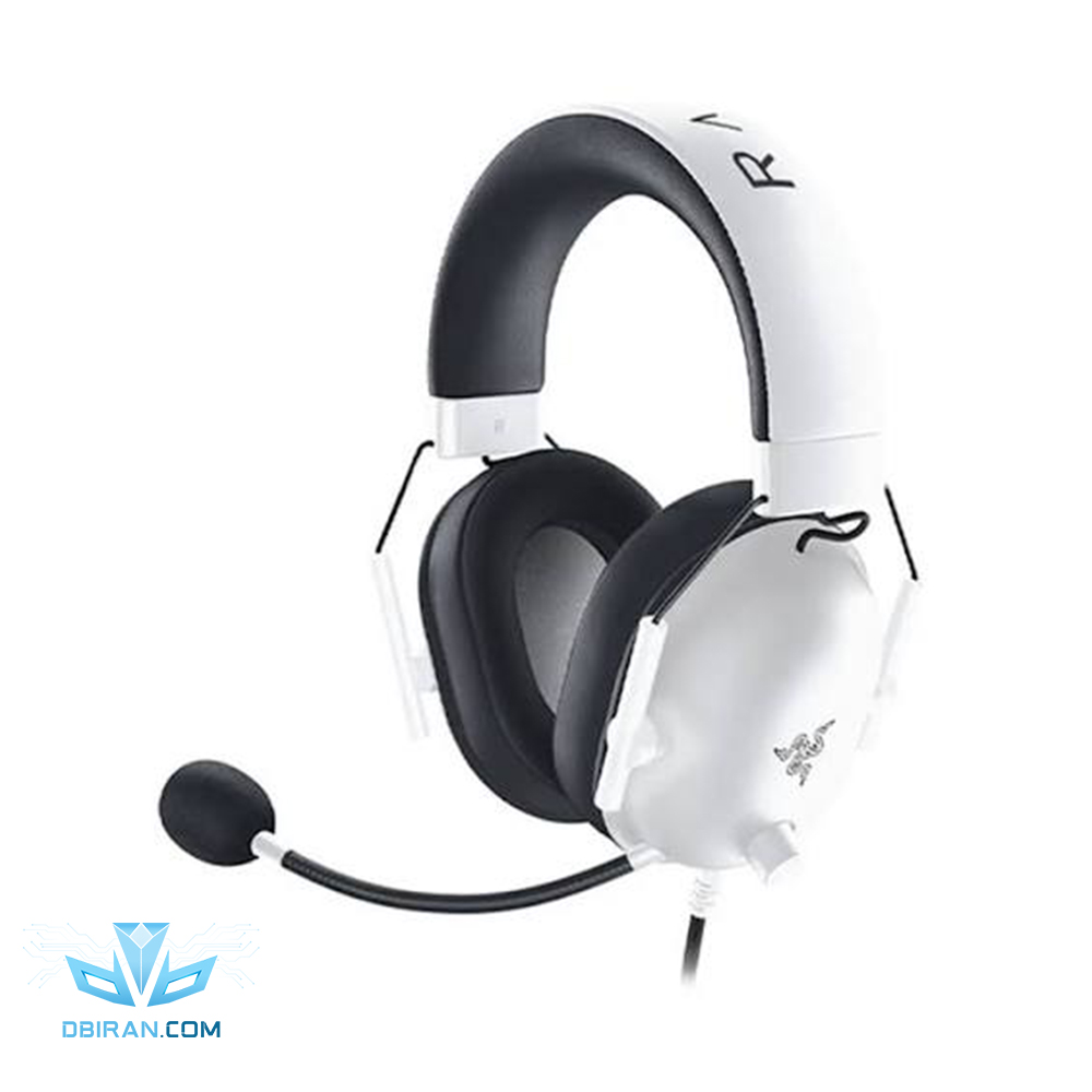 هدست مخصوص بازی ریزر مدل BLACKSHARK V2 X رنگ سفید