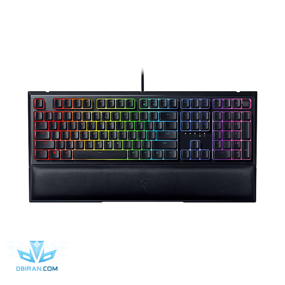 کیبورد گیمینگ ریزر مدل Ornata V2 رنگ مشکی