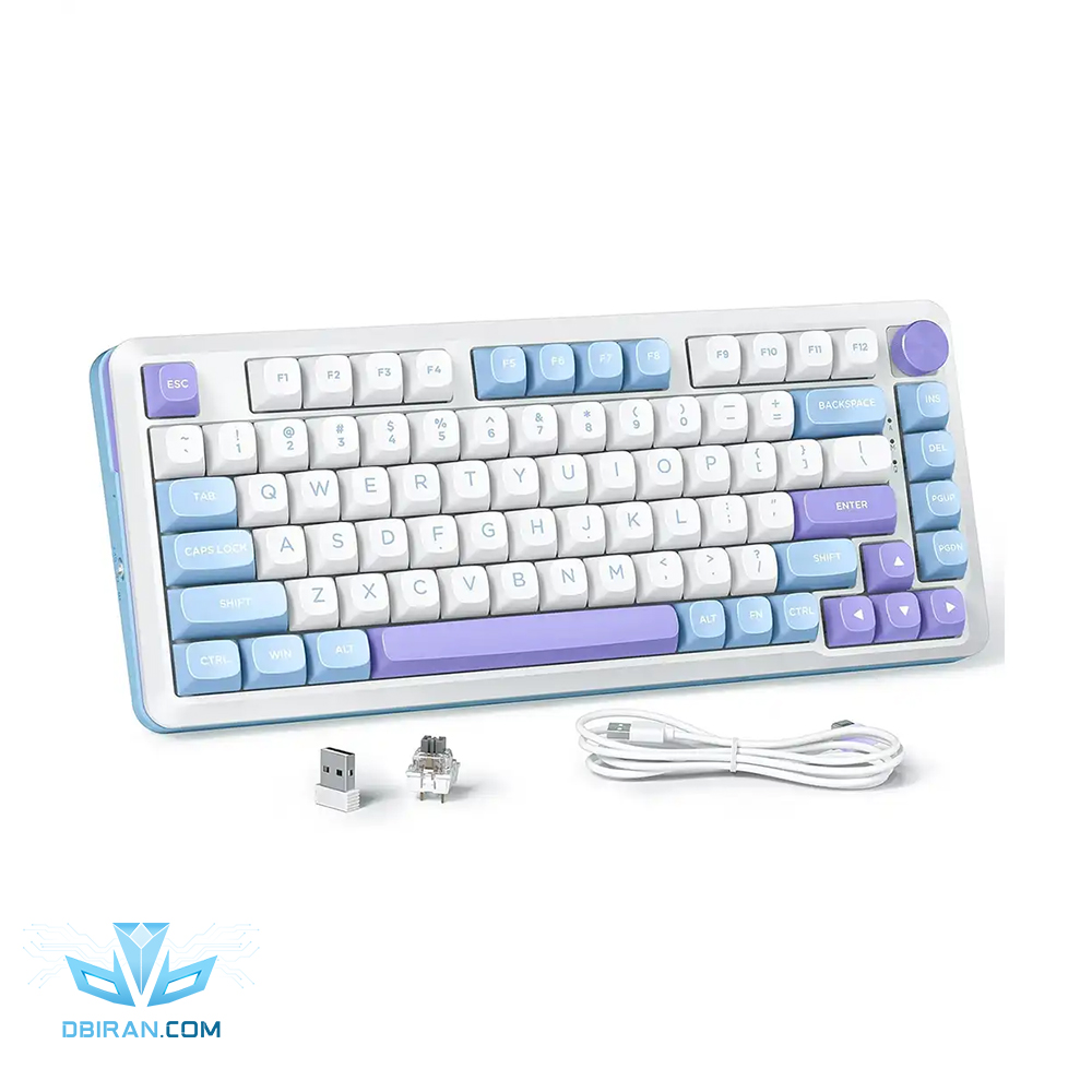 کیبورد بی سیم مکانیکال گیمینگ ردراگون مدل Cyrus PRO K681 WBP