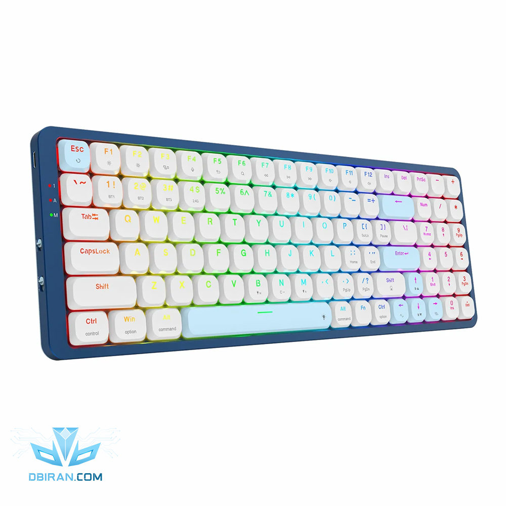 کیبورد بی سیم گیمینگ ردراگون مدل EVA PRO K684 RGB