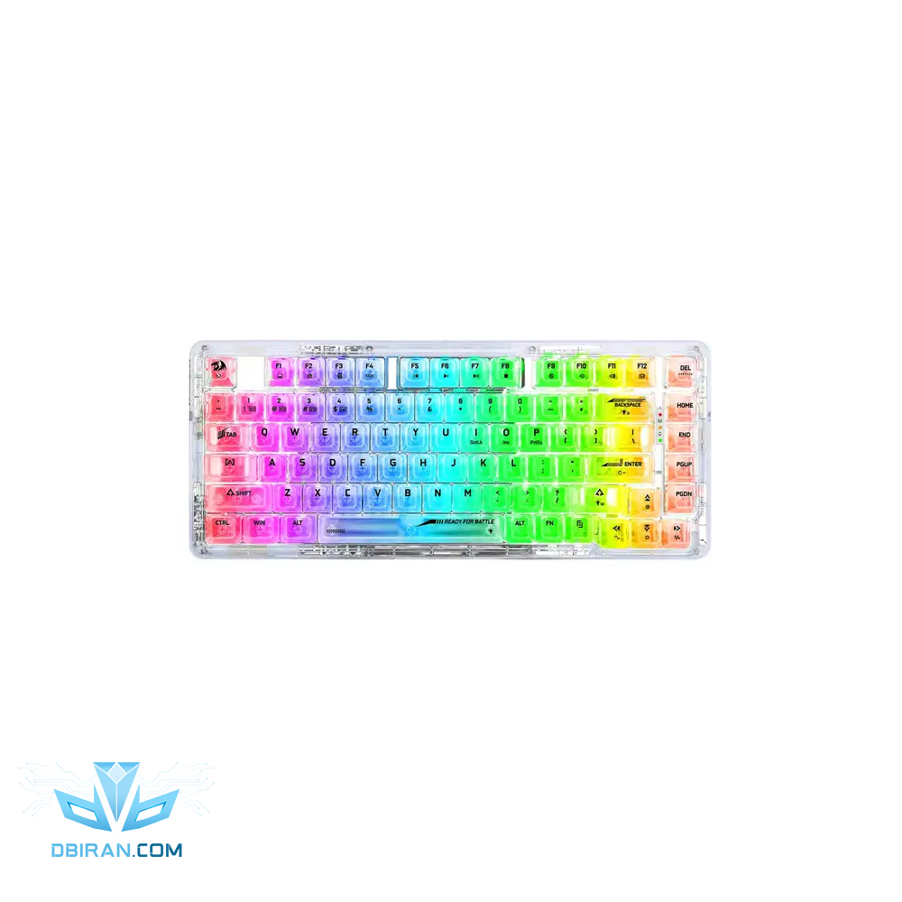 کیبورد مکانیکال گیمینگ ردراگون ELF PRO K649 RGB