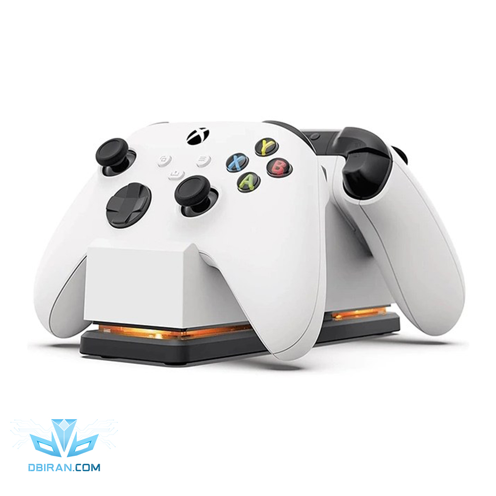 پایه شارژر اسپارک فاکس مدل W20X515 01 مناسب برای دسته بازی Xbox Series X.S و One X.S سفید