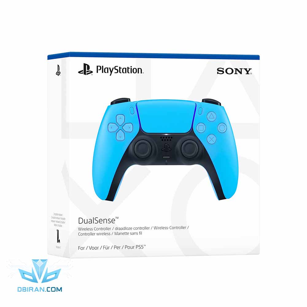 دسته بازی پلی استیشن 5 آبی آسمانی مدل PS5 DualSense Starlight Blue