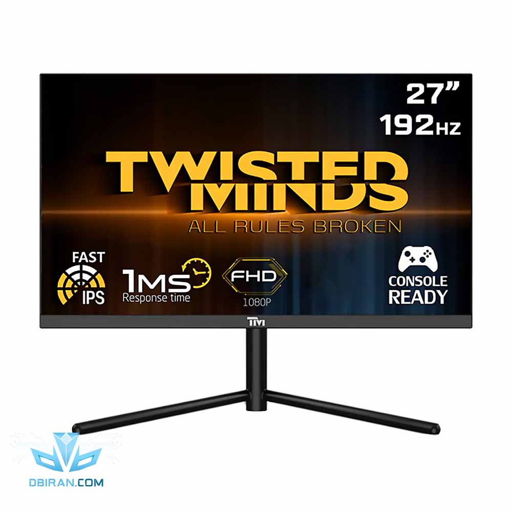مانیتور 27 اینچ گیمینگ تویستد مایندز مدل Twisted Minds TM27FHD192IPS