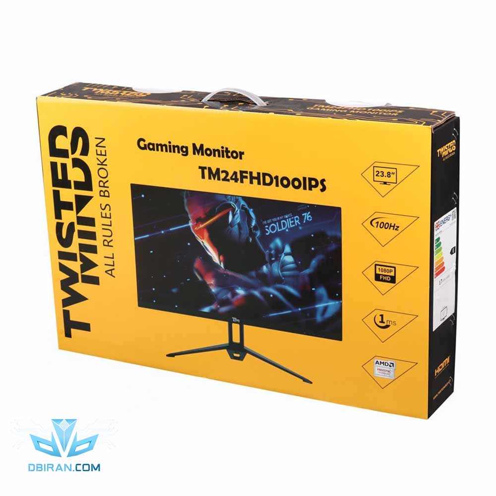 مانیتور 24 اینچ گیمینگ تویستد مایندز مدل Twisted Minds TM24FHD100IPS