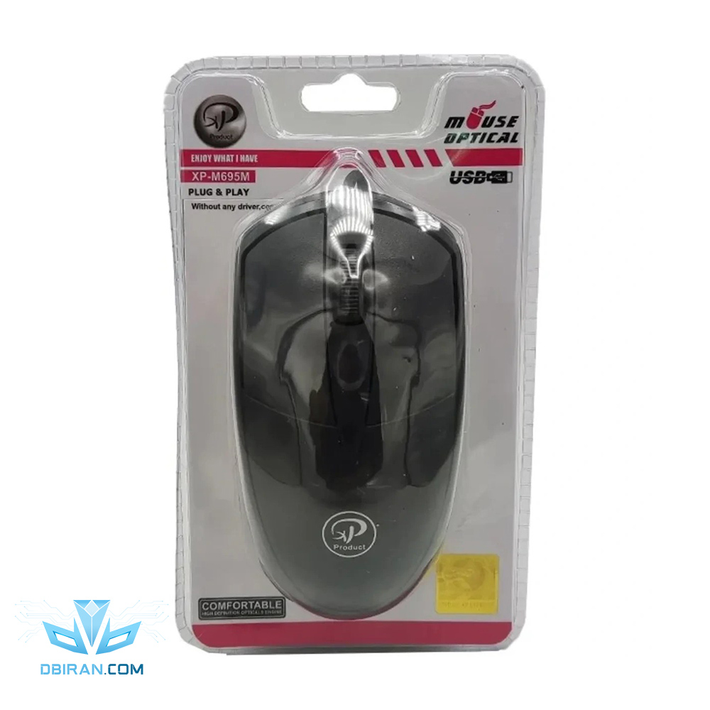 ماوس ایکس پی پروداکت XP M695M رنگ مشکی