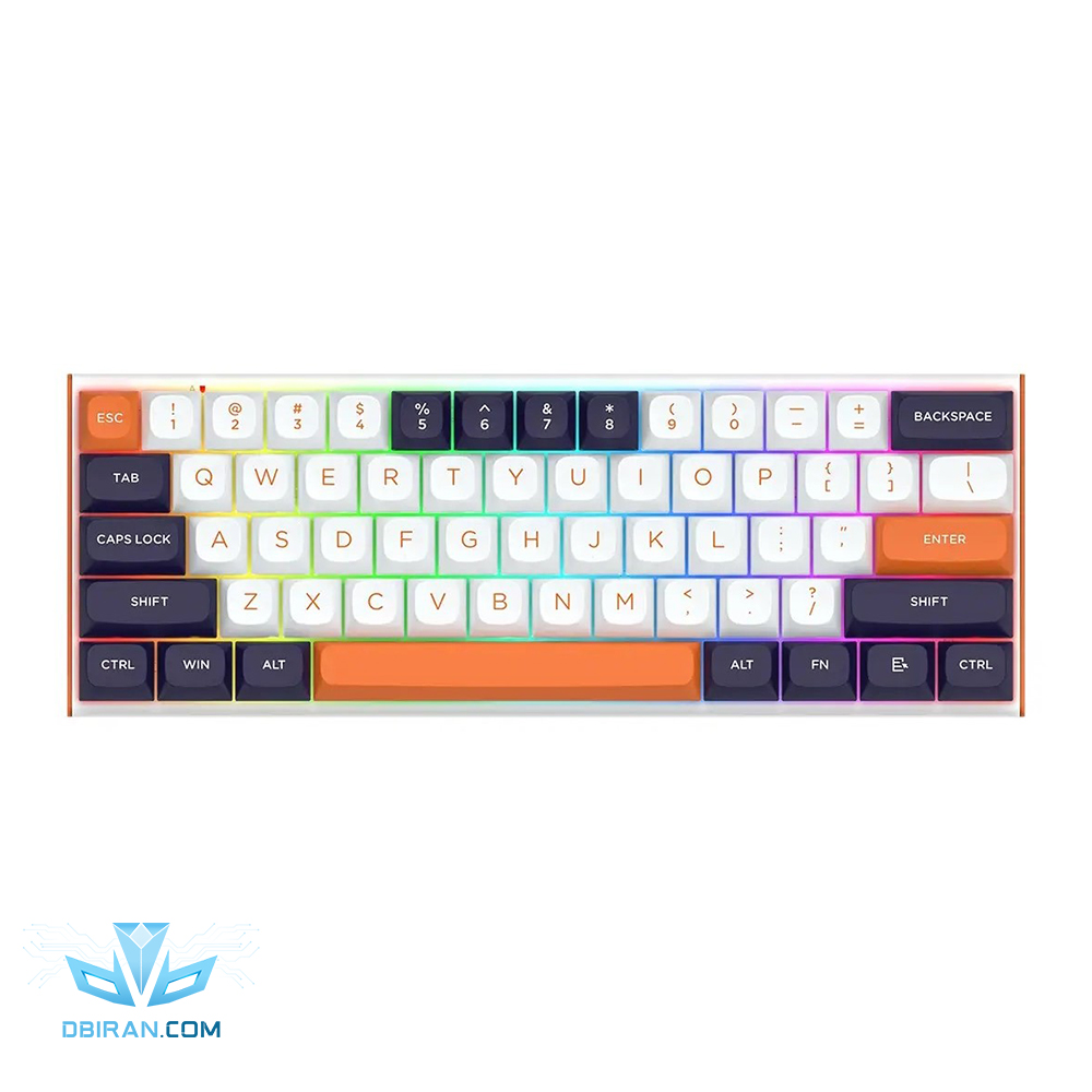 کیبورد گیمینگ ردراگون مدل Fidd K683 WBO با سوئیچ مگنتی RGB با سیم