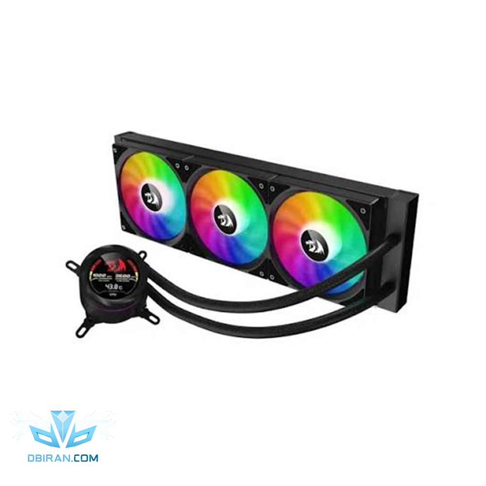 خنک کننده پردازنده مایع ردراگون مشکی مدل CCW 1017 ۳۶۰ RGB