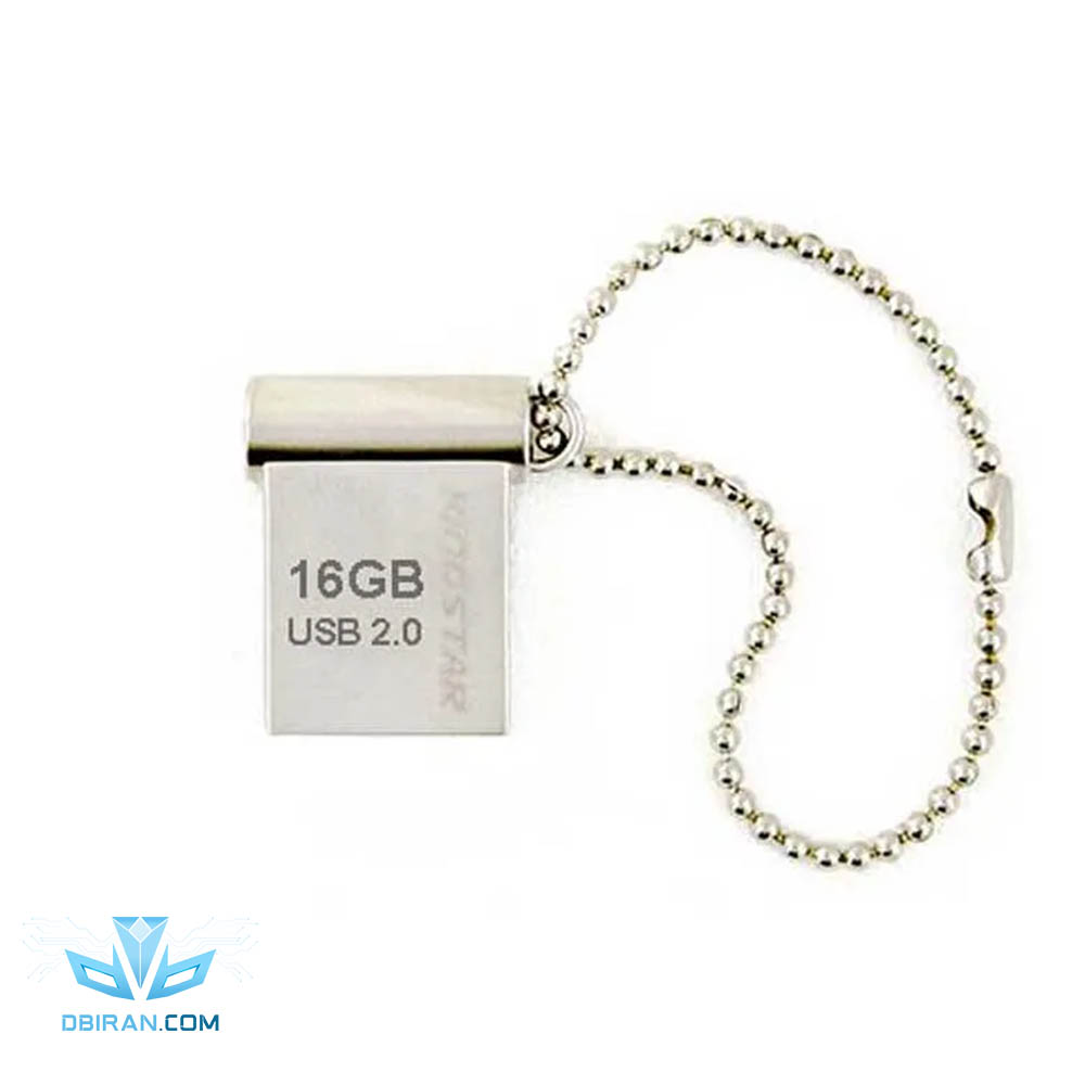 فلش مموری کینگ استار KS230 USB 2 ظرفیت 16 گیگابایت نقره ایی