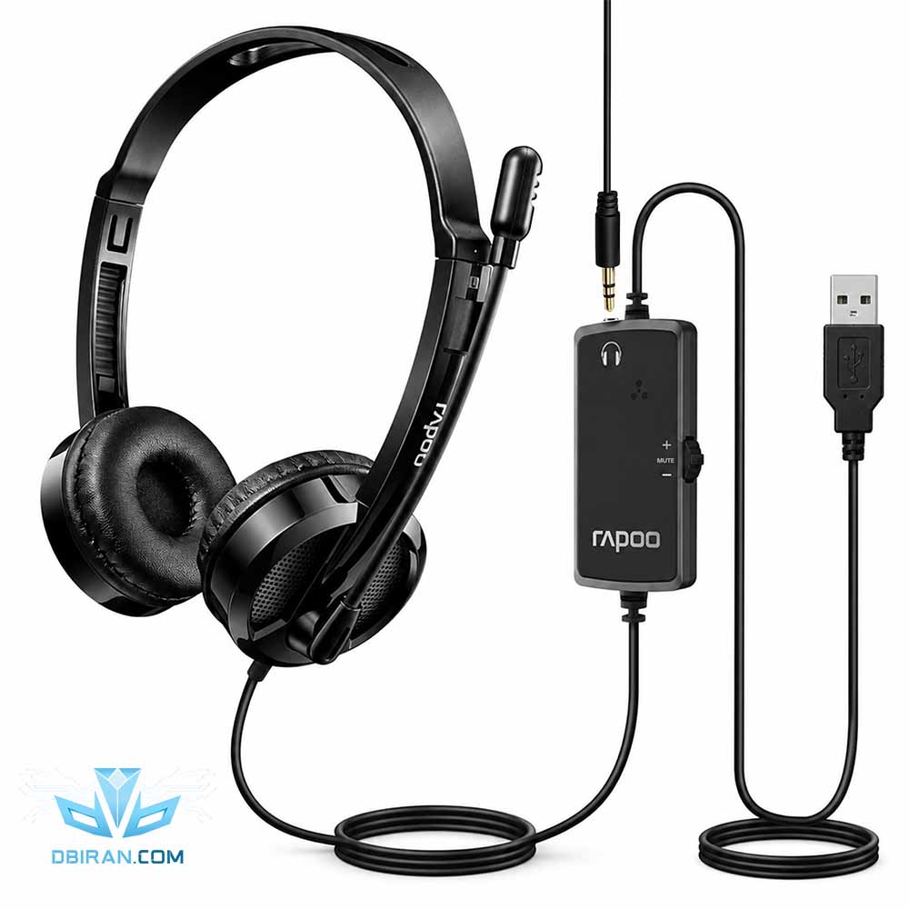 هدست باسیم رپو مدل RAPOO H120