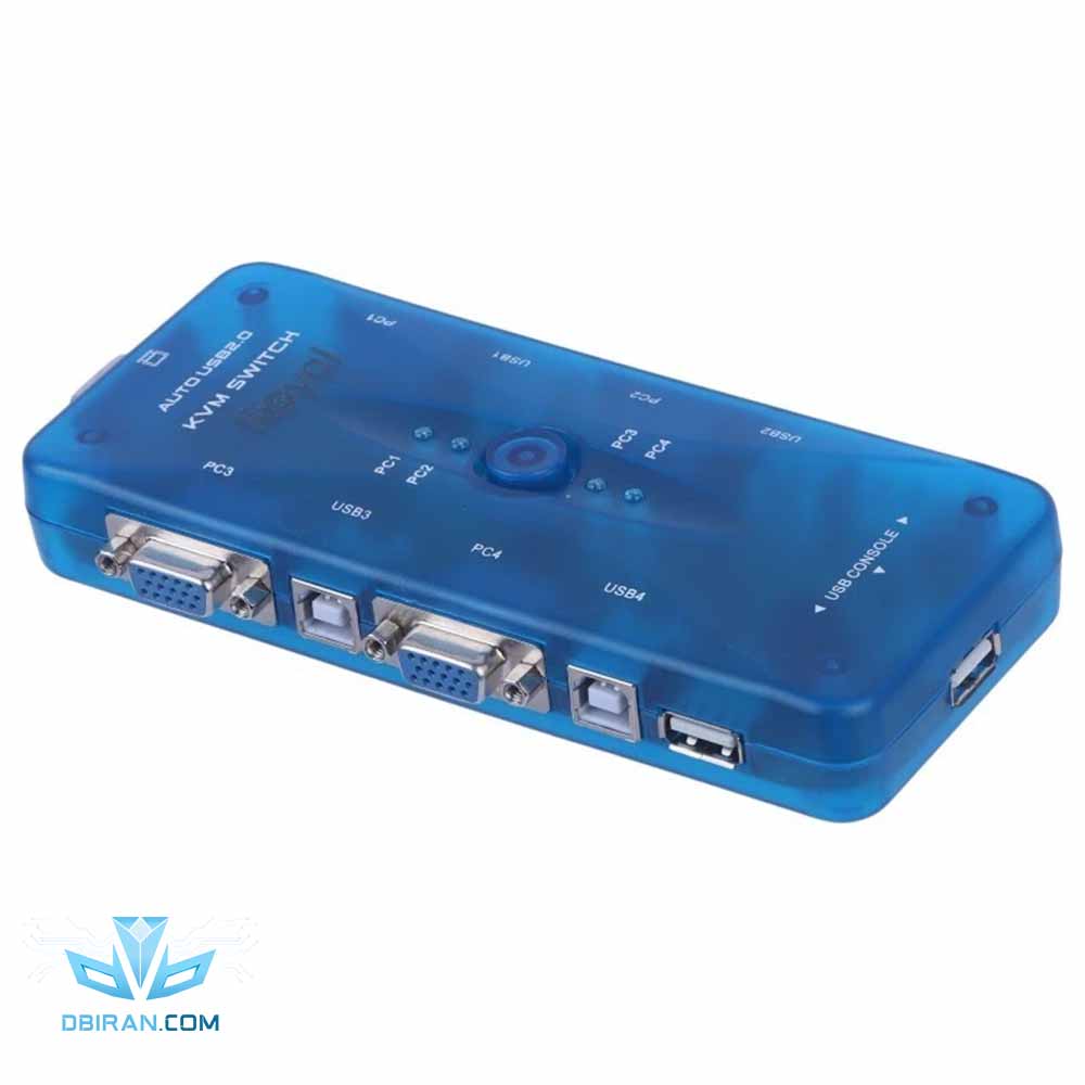 سوییچ رویال 4 پورت KVM 104UK